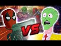 Deadpool goes WOLVERINE on the Mask! (Animated Cartoon FIGHT!) | DEATH BATTLE!