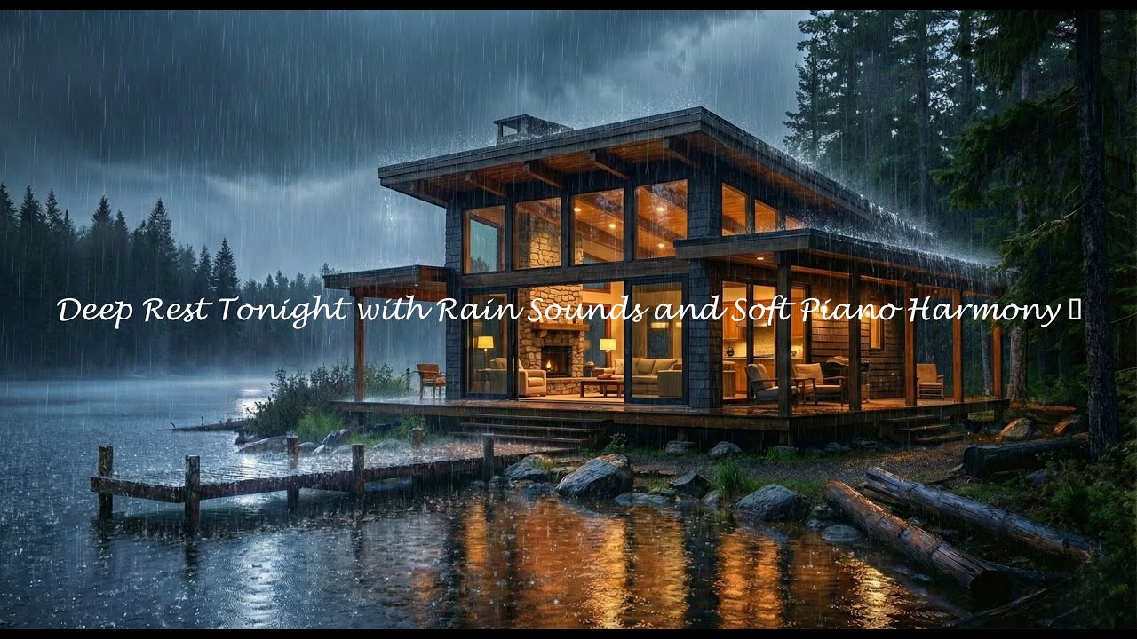 Deep Sleep Music for Long Healing Nights with Rain Sounds 🌙 #gYD