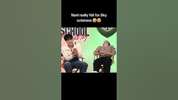 Thumbnail of Nani fell from his chair just..😭🤣 Sky is too cute 💕 #skywongravee #skynani #highschoolfrenemy #nani