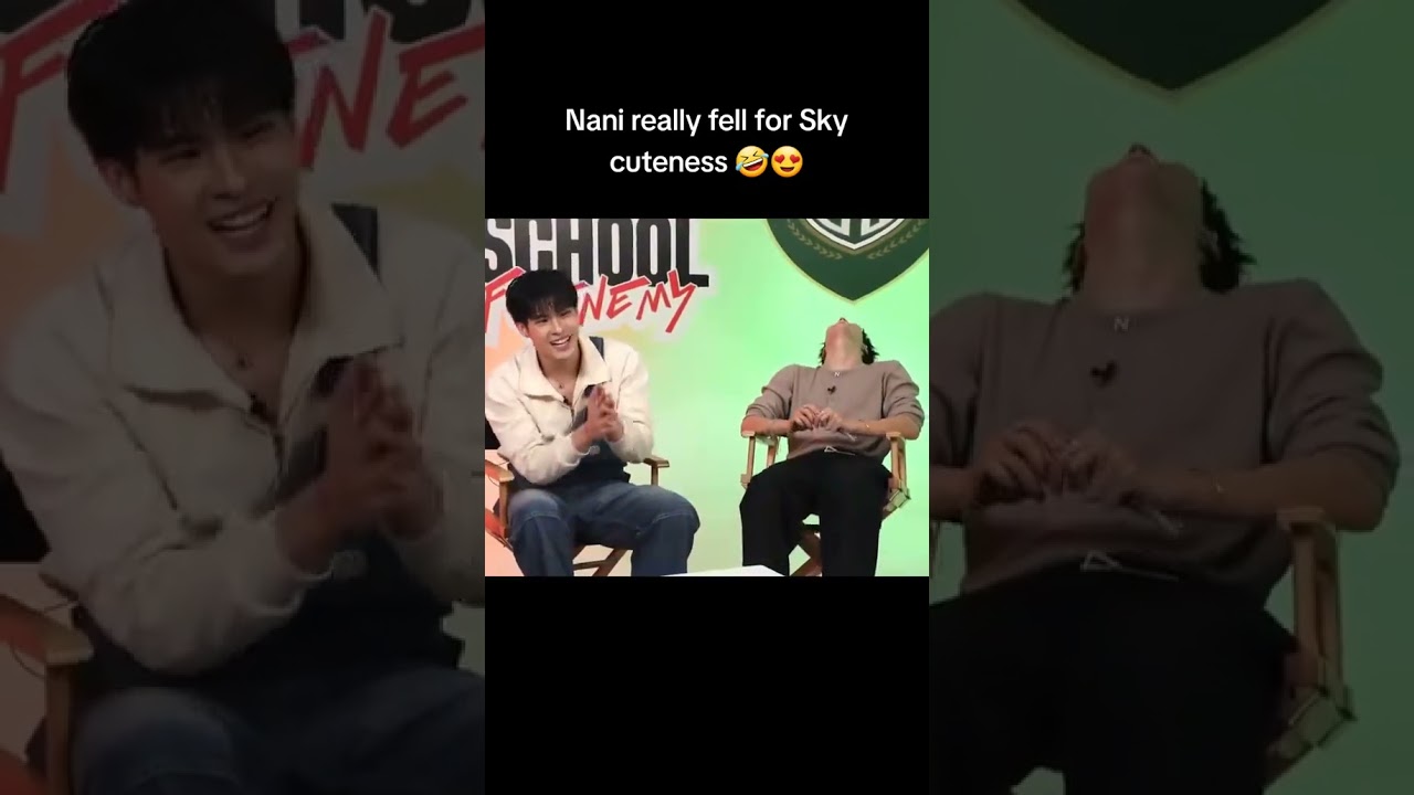 Nani fell from his chair just..😭🤣 Sky is too cute 💕 