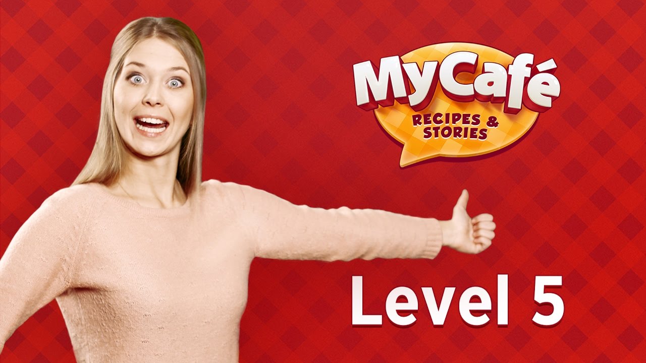 My Cafe: Level 5. More Money from Recipes with Spices. VIP Level.