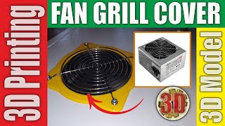 ✔  3D Printing: Fan grill cover (Fan from computer power supply) by 3D Printing Projects 234 views 3 years ago 1 minute, 31 seconds