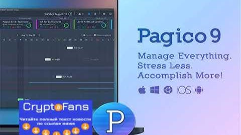 Pagico 9 brings all your tasks and files together to simplify your life