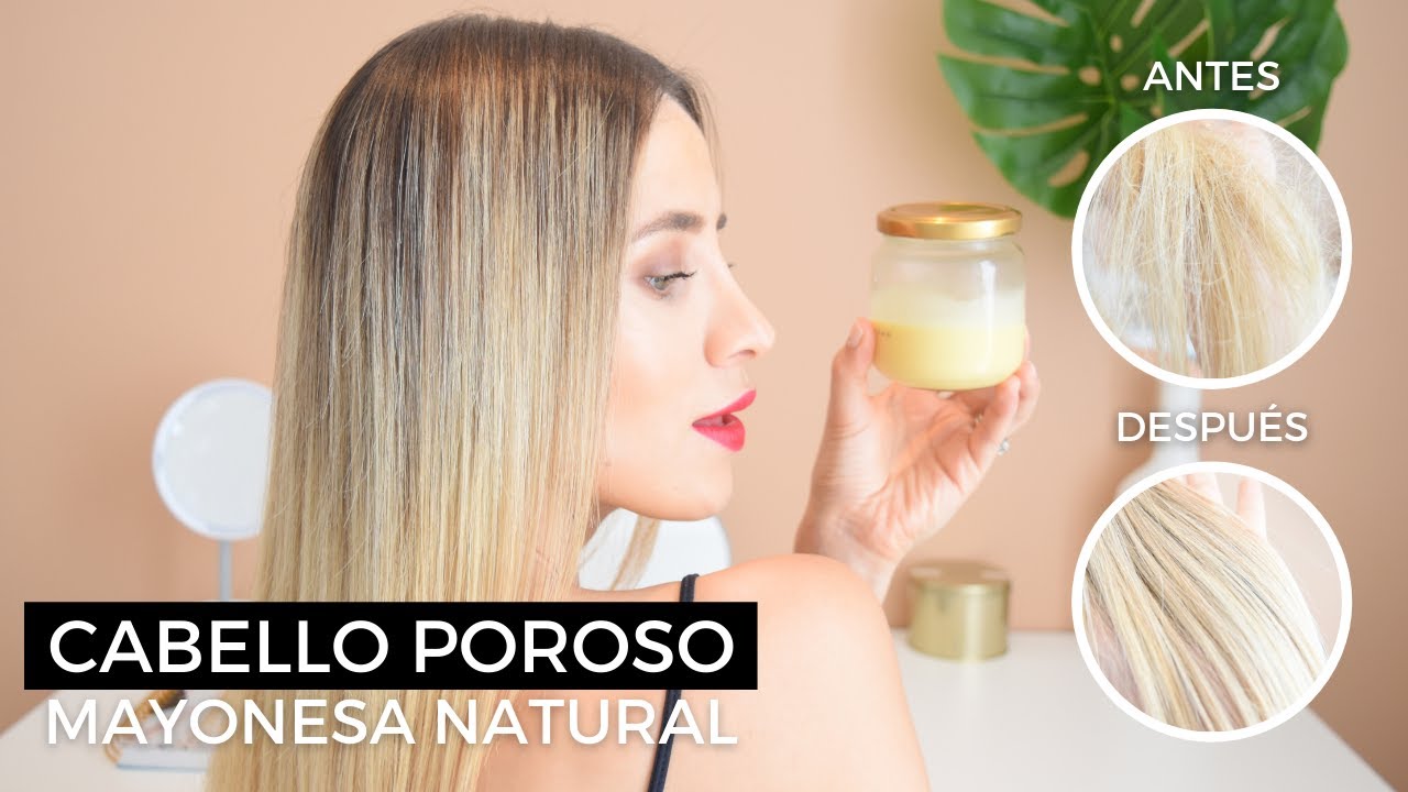 Mañana componente Comprensión MASCARILLA DE MAYONESA CASERA PARA CABELLO POROSO O DAÑADO | Tierra Rosé. -  YouTube