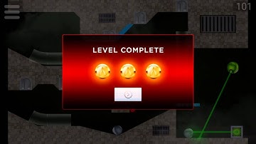 Laserbreak 2 - Level 101 and 102 (Collecting all Coins)  playthrough / walkthrough / solution