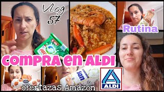 Compra en ALDI/ RUTINA en Casa/ OFERTAZAS en Amazon/ Vlog 57/ Maricienta