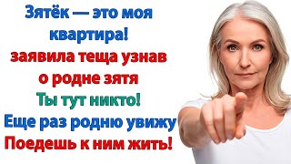 видео: Зятёк — это моя квартира! И я буду делать то, что хочу! Еще раз твоя родня нагрянет — поедешь к ним! картинка: Зятёк — это моя квартира! И я буду делать то, что хочу! Еще раз твоя родня нагрянет — поедешь к ним!