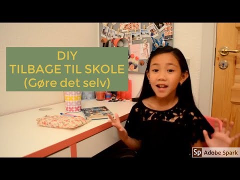 Video: Gør Det Selv: DIY Penalhus Til Skole