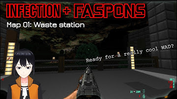 Doom 2 | INFECTION + Faspons | Map 01: Waste Station