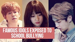 Famous idols you don't think were BULLIED at school