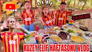 KUZEY ELİF HAFTASONU 24 SAAT VLOG !! 1 GÜNLÜK VLOG !! NELER YAPTIK ?? دي دي ميدو - لولو | قناة وناسة