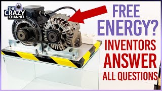 FREE ENERGY With an ALTERNATOR  We Answer The Questions