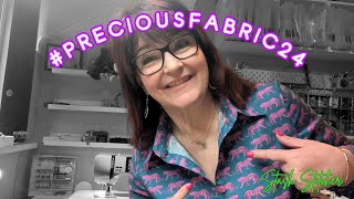 Pattern Matched My Precious Fabric Shirt #preciousfabric24 #fridaysews Vlog #58