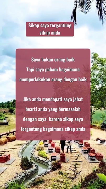 Sikap saya tergantung sikap anda ||Story WA #shorts #shortsvideo