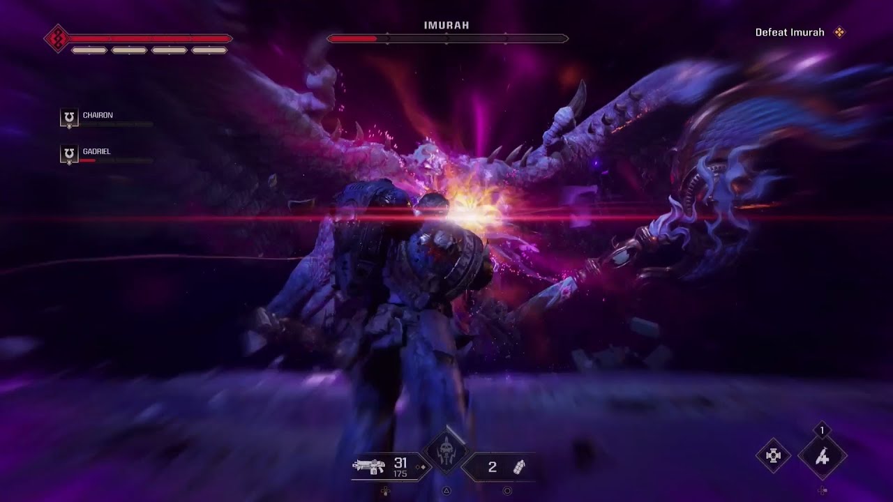 Warhammer 40,000: Space Marine 2 - Imurah Boss Fight - YouTube