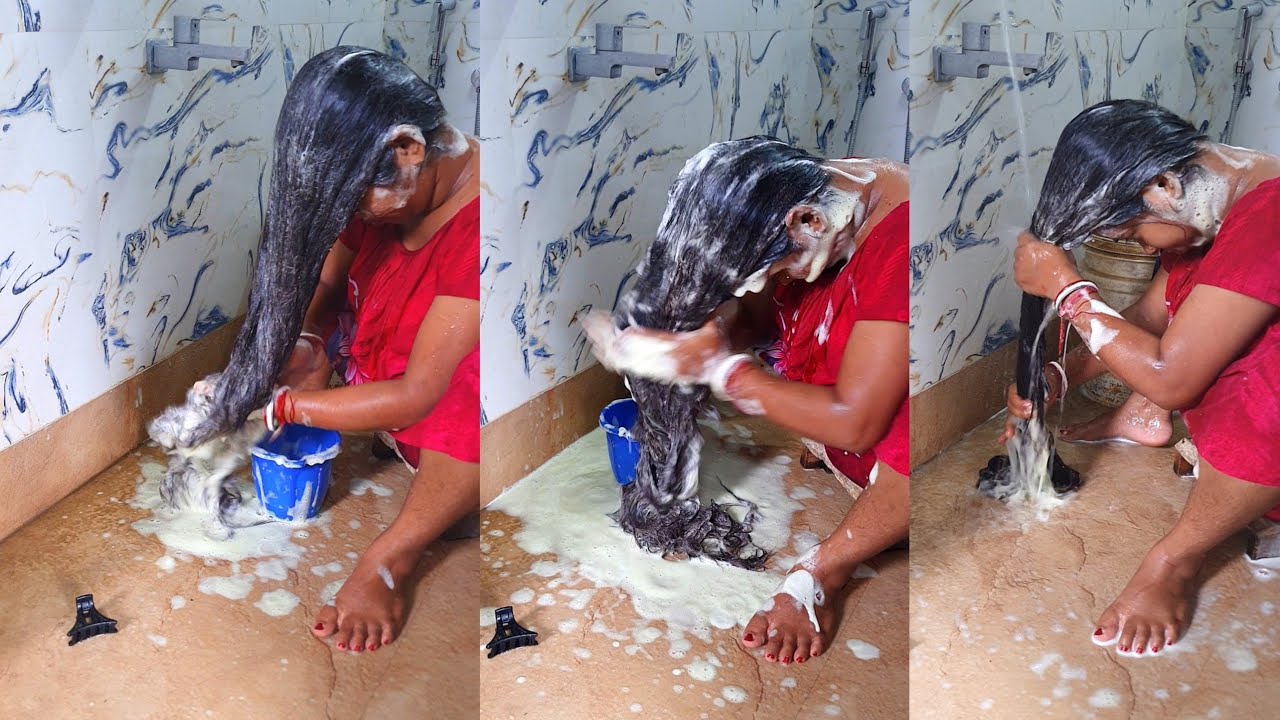 Long Hair Care part ||  | Long Hair Wash bengali