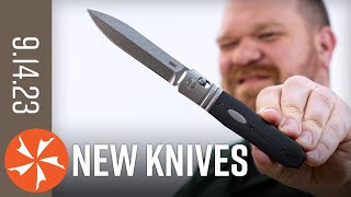 New Knives for the Week of September 14th, 2023 Just In at KnifeCenter.com