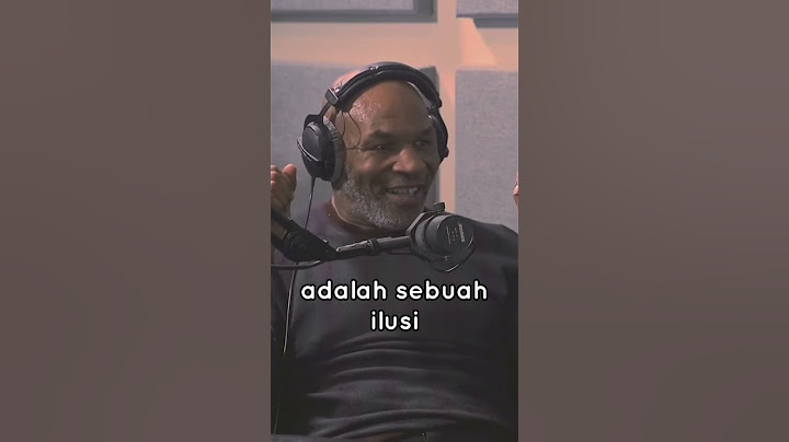 "Rasa takut adalah temanku" Mike Tyson