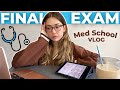 Study with me for my final exam osce study vlog