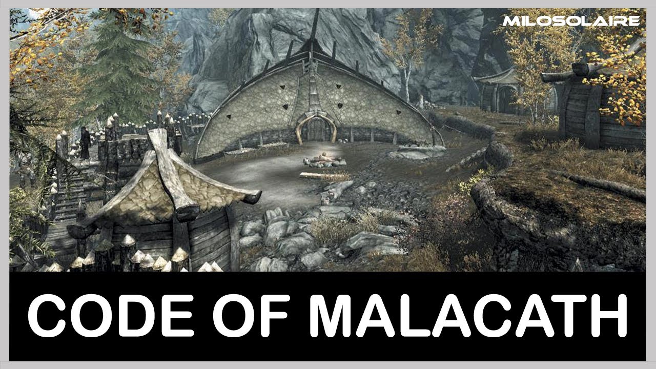 The Code of Malacath Read by an Orc