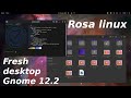 Rosa Linux fresh desktop r12.2 gnome 41.3 - отечественная ос. настройка, steam, flatpak, port proton