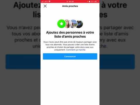 Comment créer une liste sur Insta