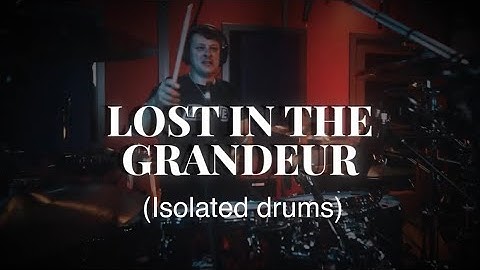 RAY LUZIER- Live Isolated drums for “Lost in the Grandeur” by KoЯn -Studio Drum Cam Series