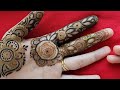 Beautiful intricate henna design  new mehndi design  mehndibyhayat