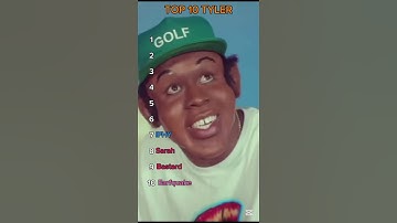 Thumbnail of Top 10 Tyler Songs #rap #tylerthecreator #donttaptheglass #top10 #igor #ofwgkta #chromakopia #wolf