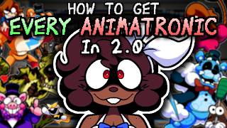 How To Get EVERY NEW ANIMATRONIC In Frickbears 3...
