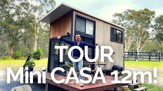 Tour MINI CASA De 12 METROS CUADRADOS! (Tiny House)    MINIMALISMO