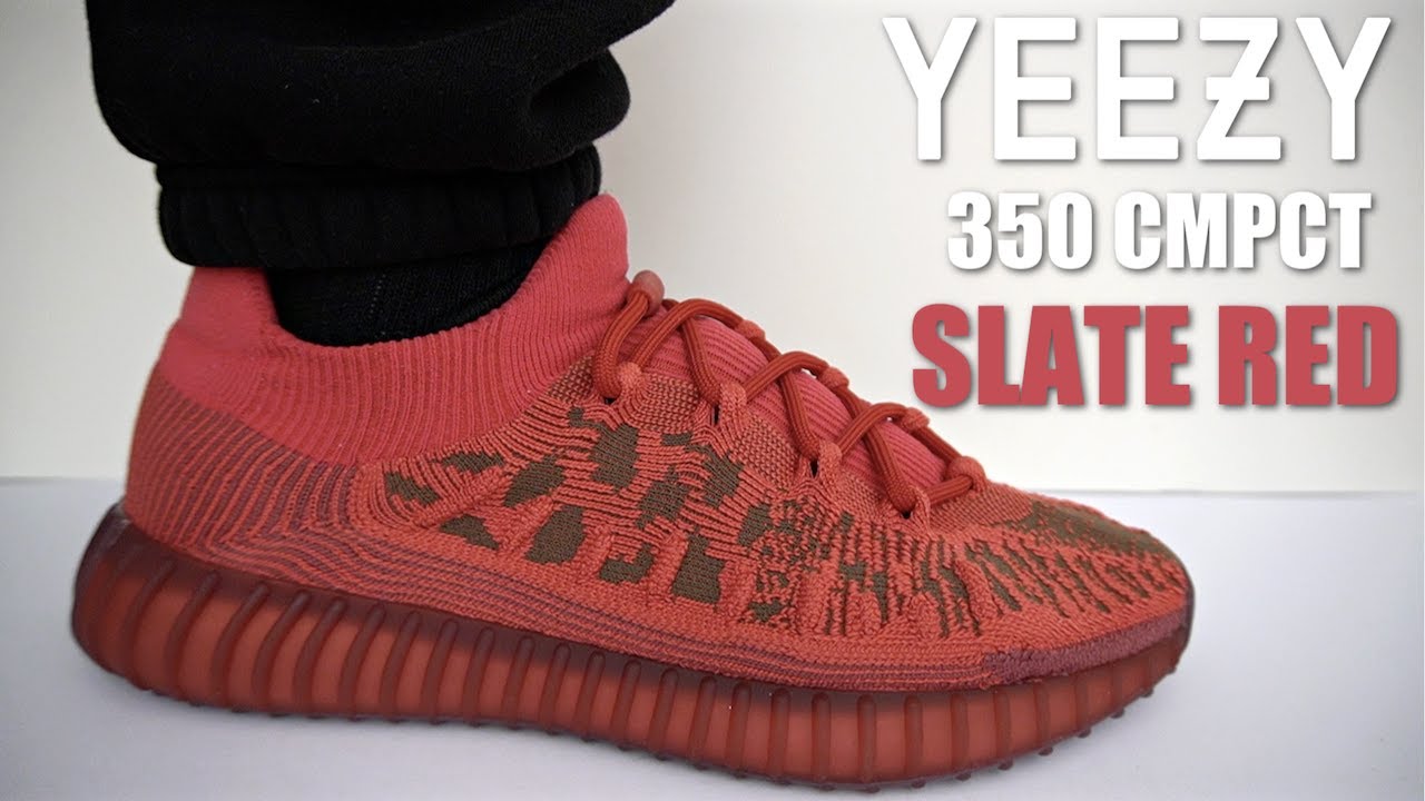 ARE WAY BETTER THAN EXPECTED....ADIDAS YEEZY 350 V2 CMPCT SLATE REVIEW & ON FEET - YouTube