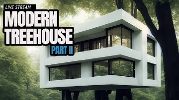 Lets Build A Modern Treehouse - Ark Survival Ascended