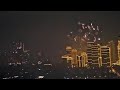 New Year&#39;s fireworks in the Philippines on December31,2024, welcoming the New Year on January1,2025