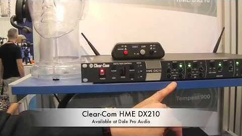 Dale Pro Audio - NAB 2011 - Clear-Com HME DX210