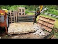 Mein Bagger bekommt einen hydraulischen Abbruchhammer