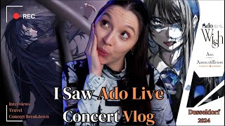 Ado Live is Incredible !!! Ado's wish tour concert VLOG !!!