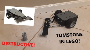 Tombstone Built In Lego Form!