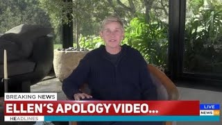 Ellen DeGeneres Apology Video (Her BODY LANGUAGE Tells All!)