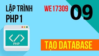 Tạo cơ sở dữ liệu với php myadmin - create database with phpmyadmin in xampp