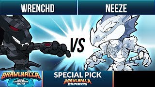 Wrenchd vs Neeze - Special Pick - Brawlhalla World Championship 2019 1v1