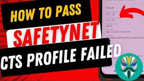 Safetynet Pass : Fix CTS Profile False with Magisk 29
