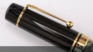MONTBLANC 万年筆 作家シリーズ1996 アレキサンドル・デュマ M - YouTube