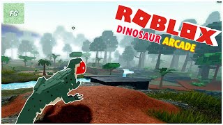 NEW DINOSAUR GAME!! - Roblox Dinosaur Arcade
