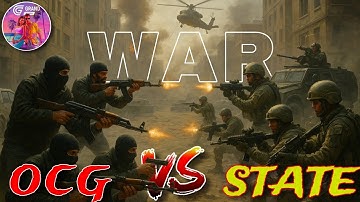 Grand Mobile Ocg Vs State War⚔️ || Full Details || Grand Mobile RP Life Simulator Gameplay