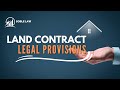 Legal Provisions of Land Contract