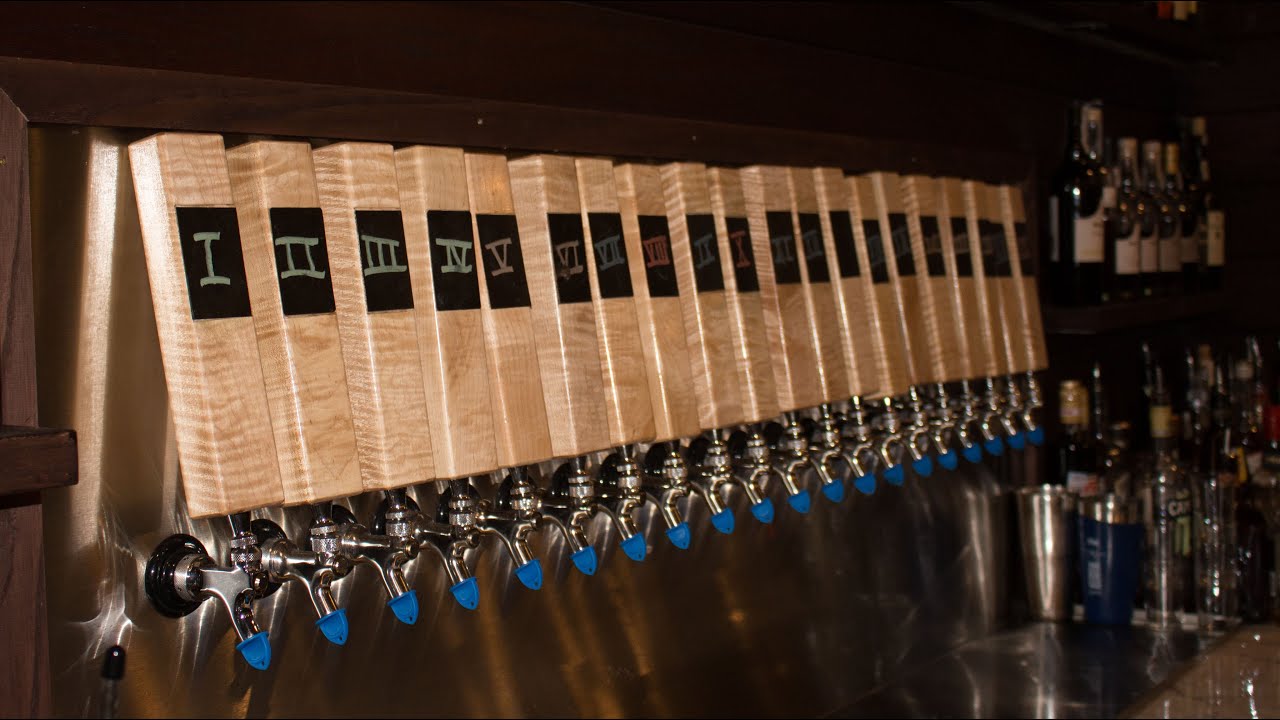 Killen's Steakhouse Custom Tap Handle Build woodworking near me