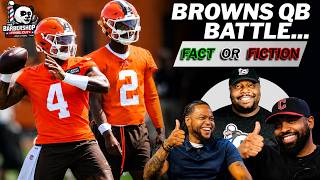 Browns OTAs — Separating Fact From Fiction On Deshaun Watson & Shedeur Sanders