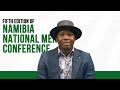 Namibia National Men's Conference 5th Edition