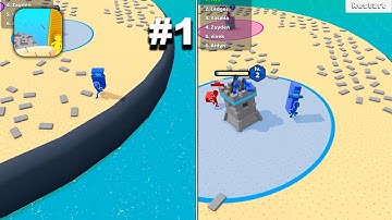 Outdo.io 3D - New Release - Hyper Hybrid Casual - Gameplay Walkthrough (iOS & Android)